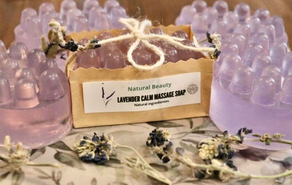 Jabón relajante lavanda +vitamina E
