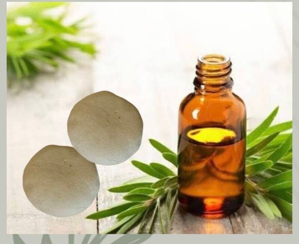 Shampoo sólido alivio de la caspa y descamación con té tree 🌿