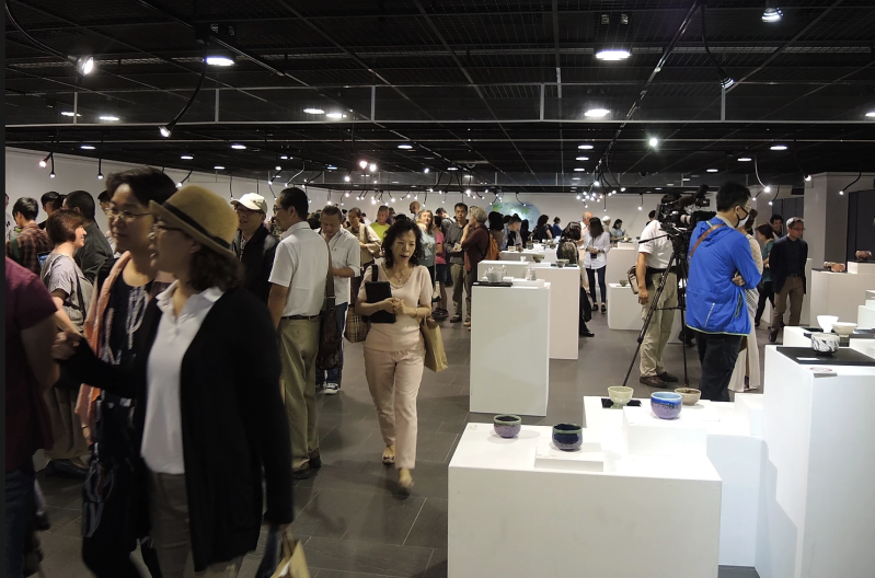 opening 19th internationale Chawan exhibition