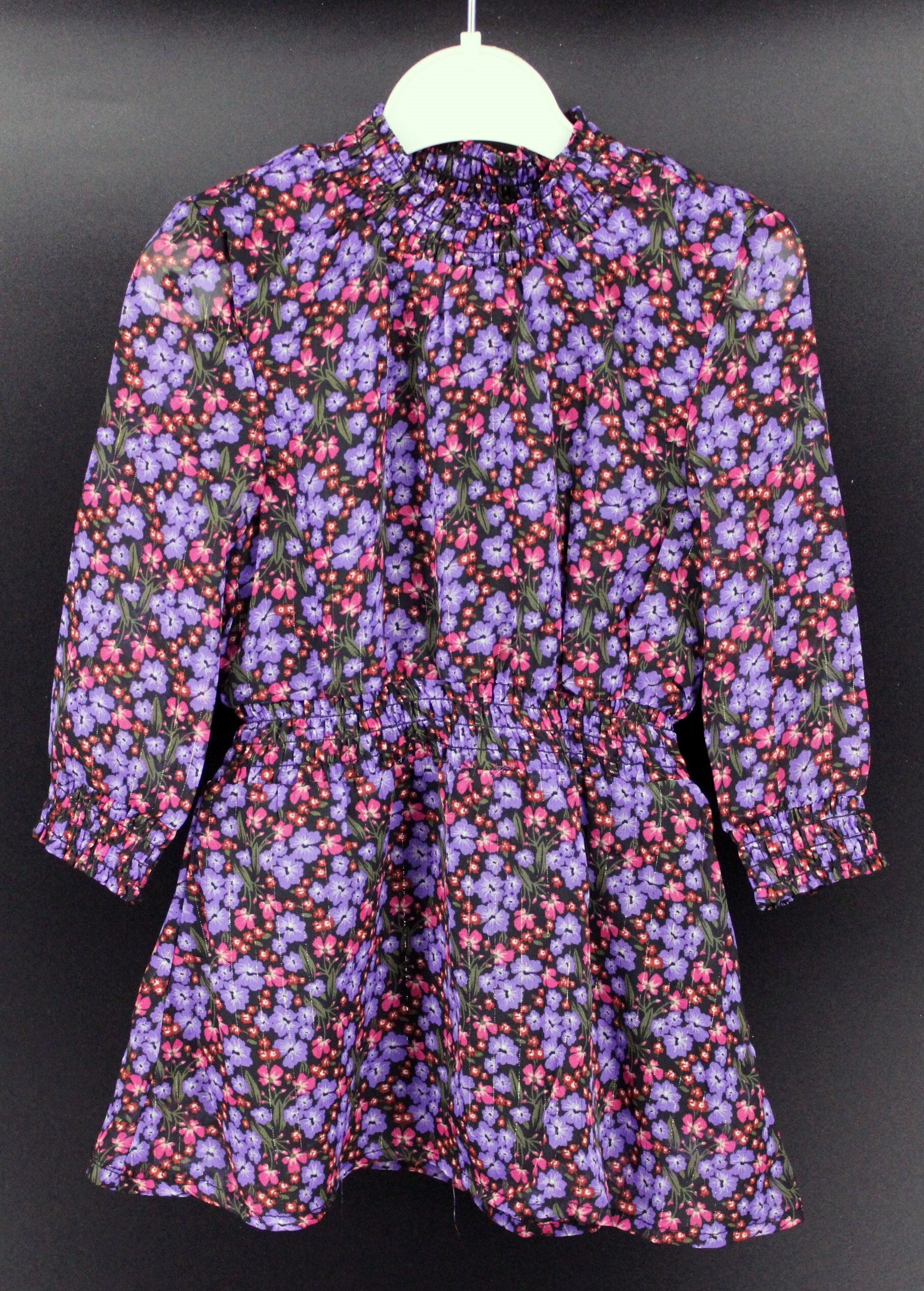 Bloemenjurkje maat 74