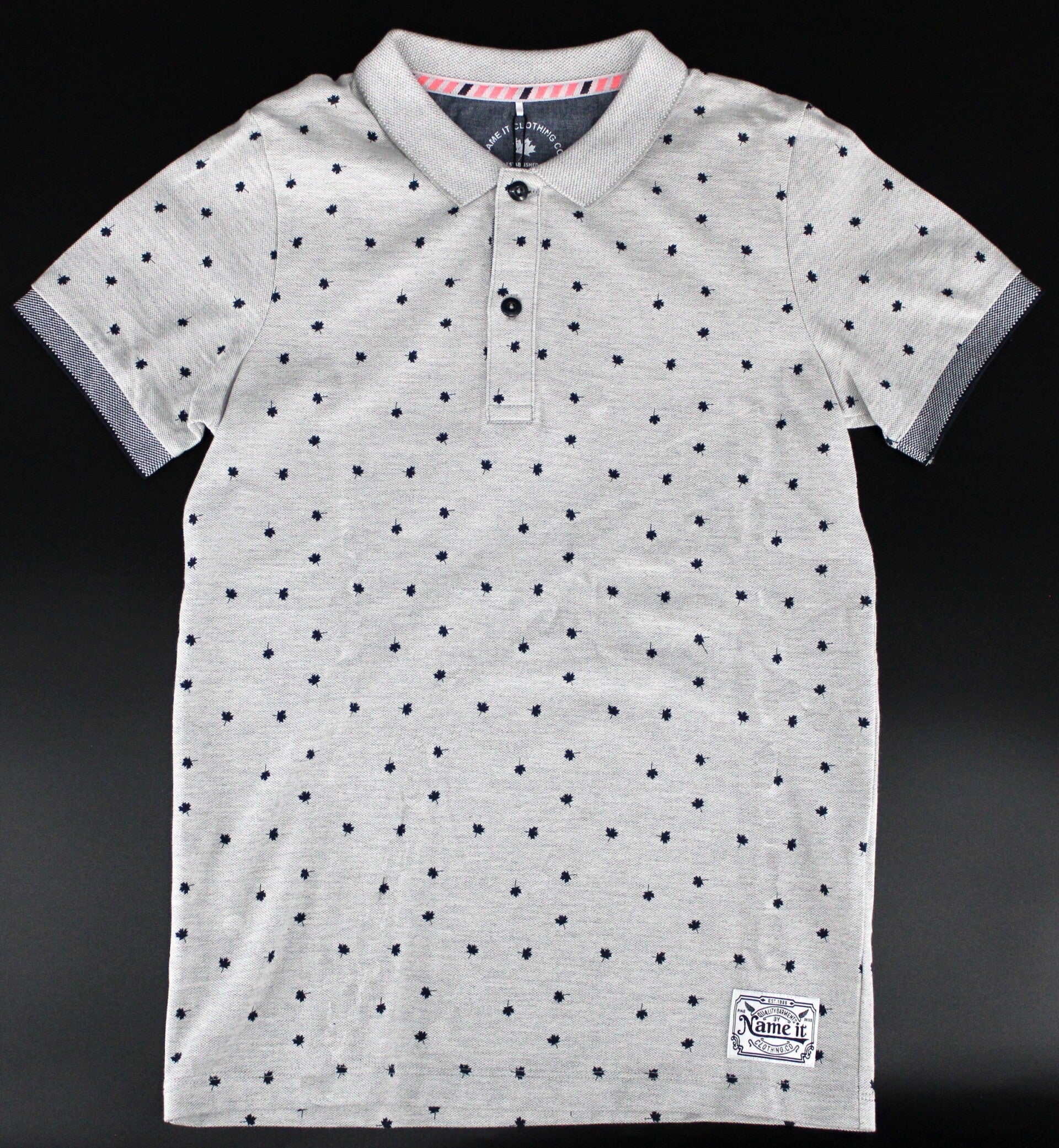 Polo Grey melange NAME IT 11-12y maat 146-152