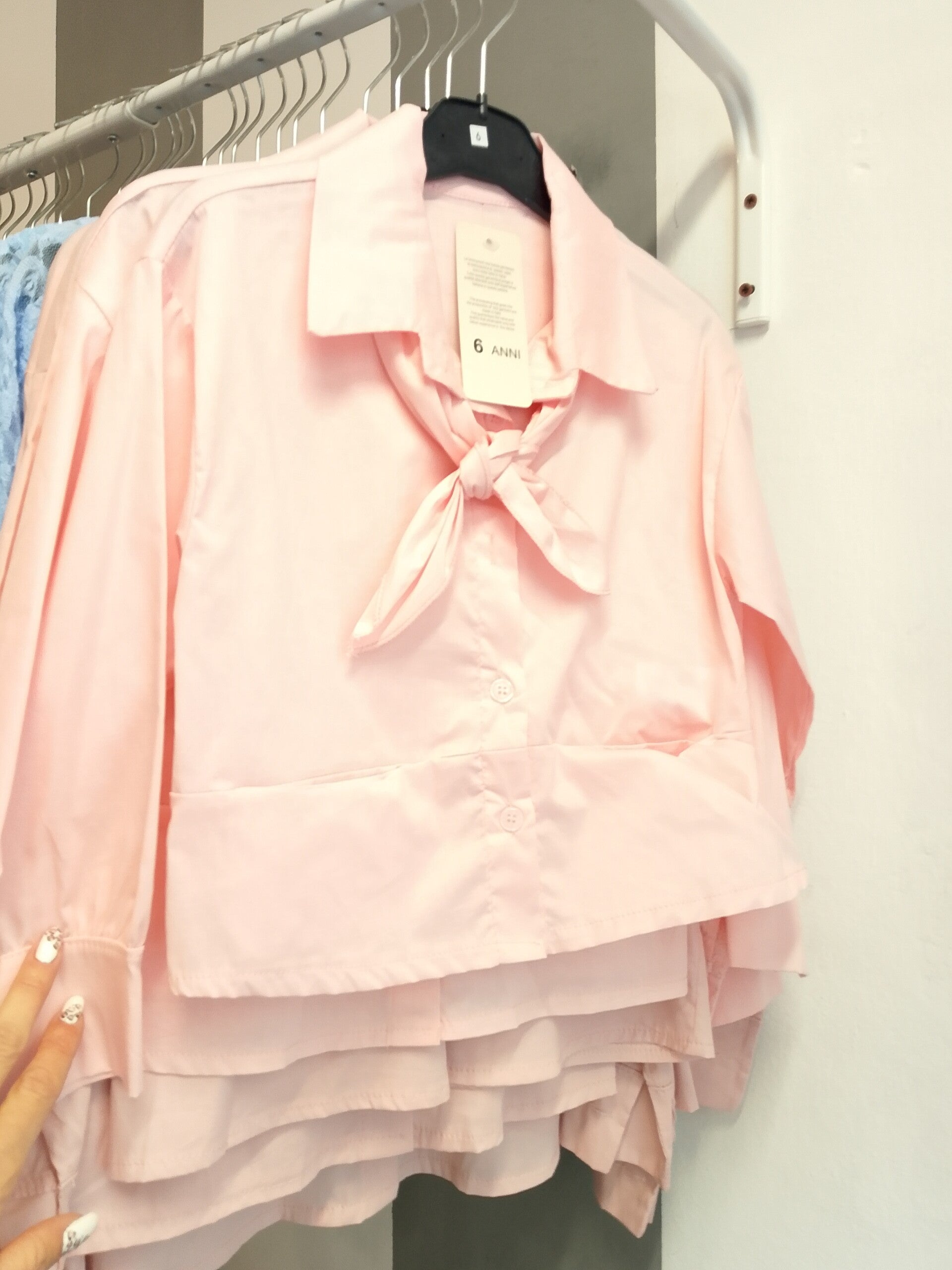Camicia fiocco