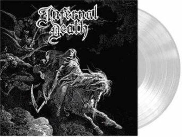 INFERNAL DEATH Demo #1-A mirror blackened(2LP)(clear vinyl)LP