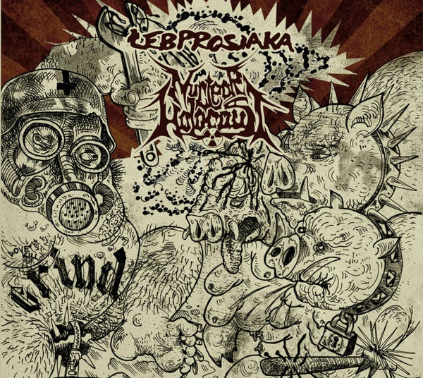 LEBPROSIAKA-NUCLEAR HOLOCAUST Split  CD