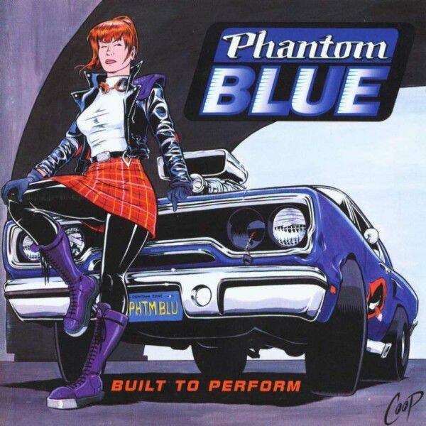 PHANTOM BLUE Built to perform CD