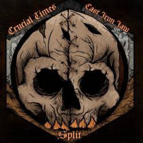 CAST IRON JAW-CRUSIAL TIMES Split cd CD