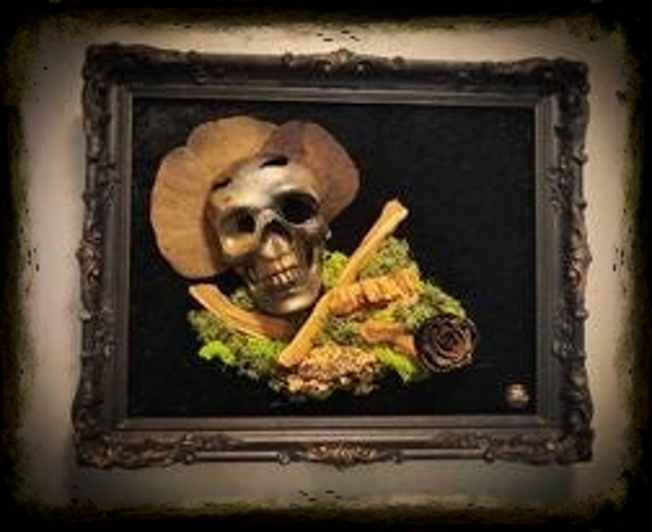 Uniek Kader skull art