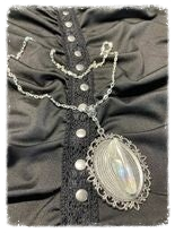 Medalion angel aura Quartz