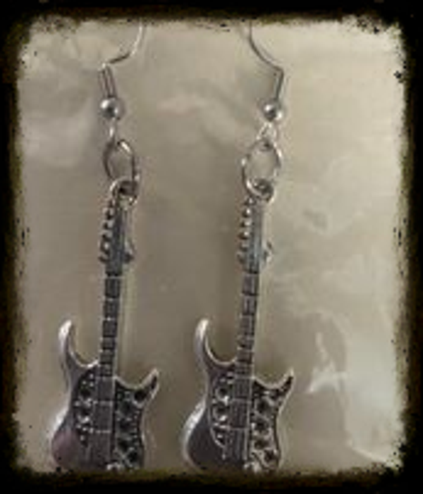 Oorbellen gitaar