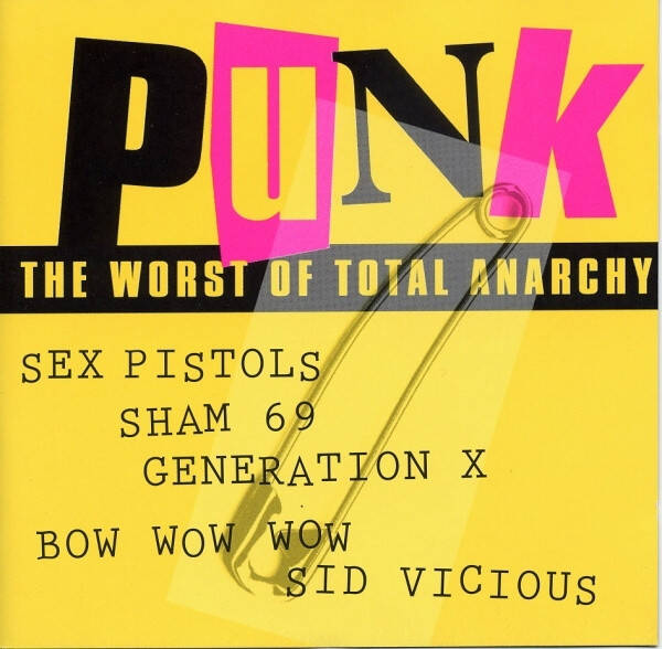 PUNK The worst of total anarchy CD