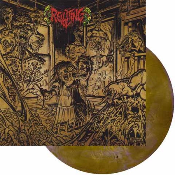 REVOLTING The terror threshold(marble vinyl) LP