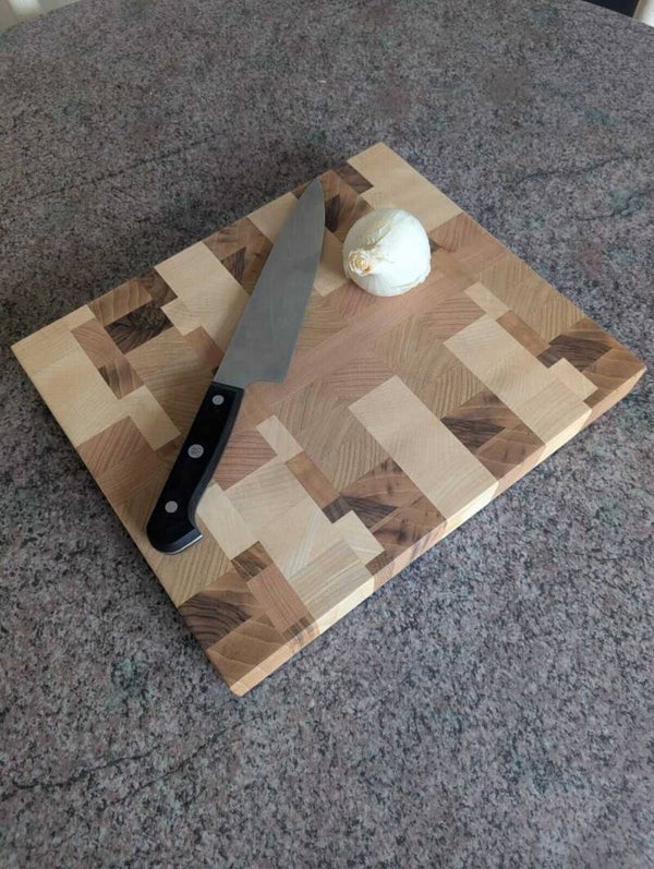Planche à  découper en bois de bout / Multi-essences