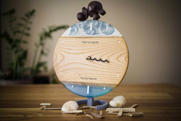 Horloge des marées TURQUOISE