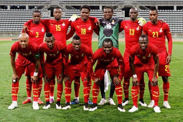 Ghana losse stickers