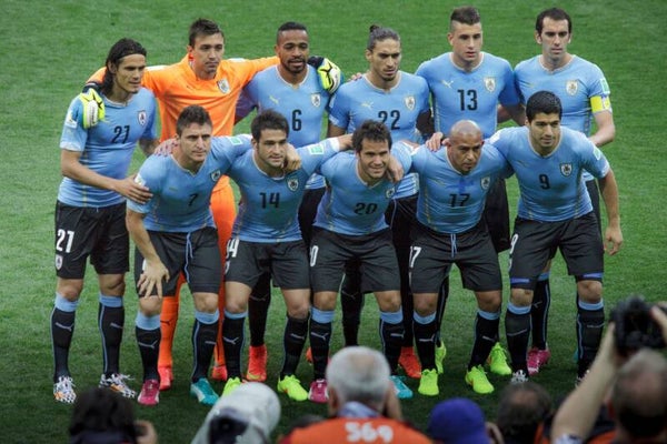 Uruguay losse stickers