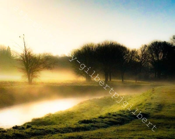Morning Mist over the River Tame