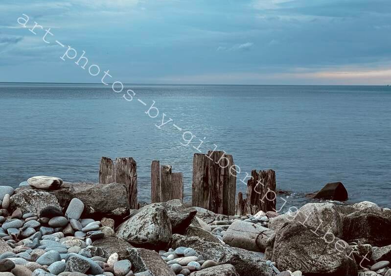 Old Breakers on the Sand