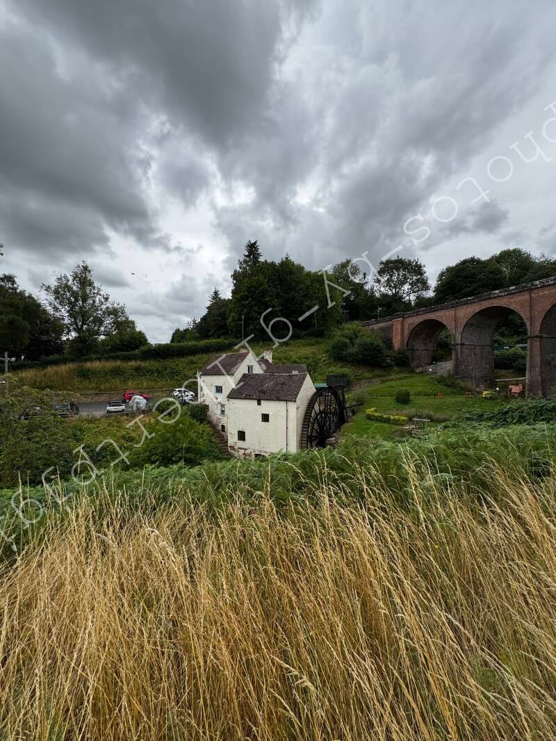 Daniel’s Mill from the Bank