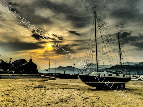 Stormy day brewing in Barmouth