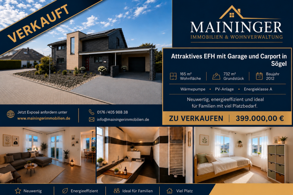 Attraktives EFH mit Garage und Carport in familienfreundlicher Lage in Sögel