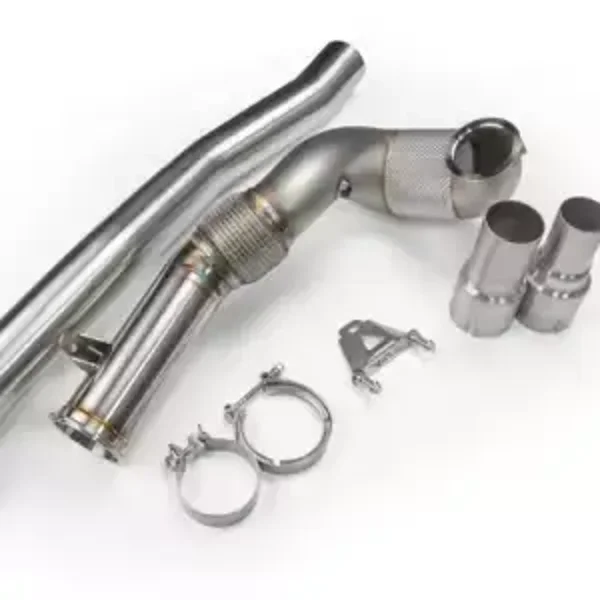 Downpipe JDY 130mm catted pour 2.0TSI MQB Golf 7/7.5 GTI/R A3/S3 Leon