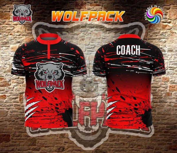WOLFPACK ZIPPER T-SHIRT