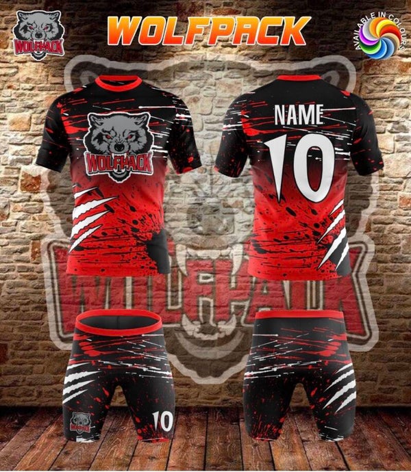 Red and black Compression set