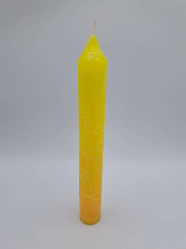 Kleine Kerze gelb
