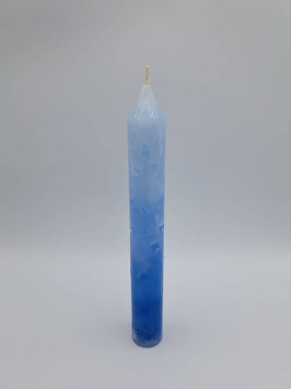 Kleine Kerze blau
