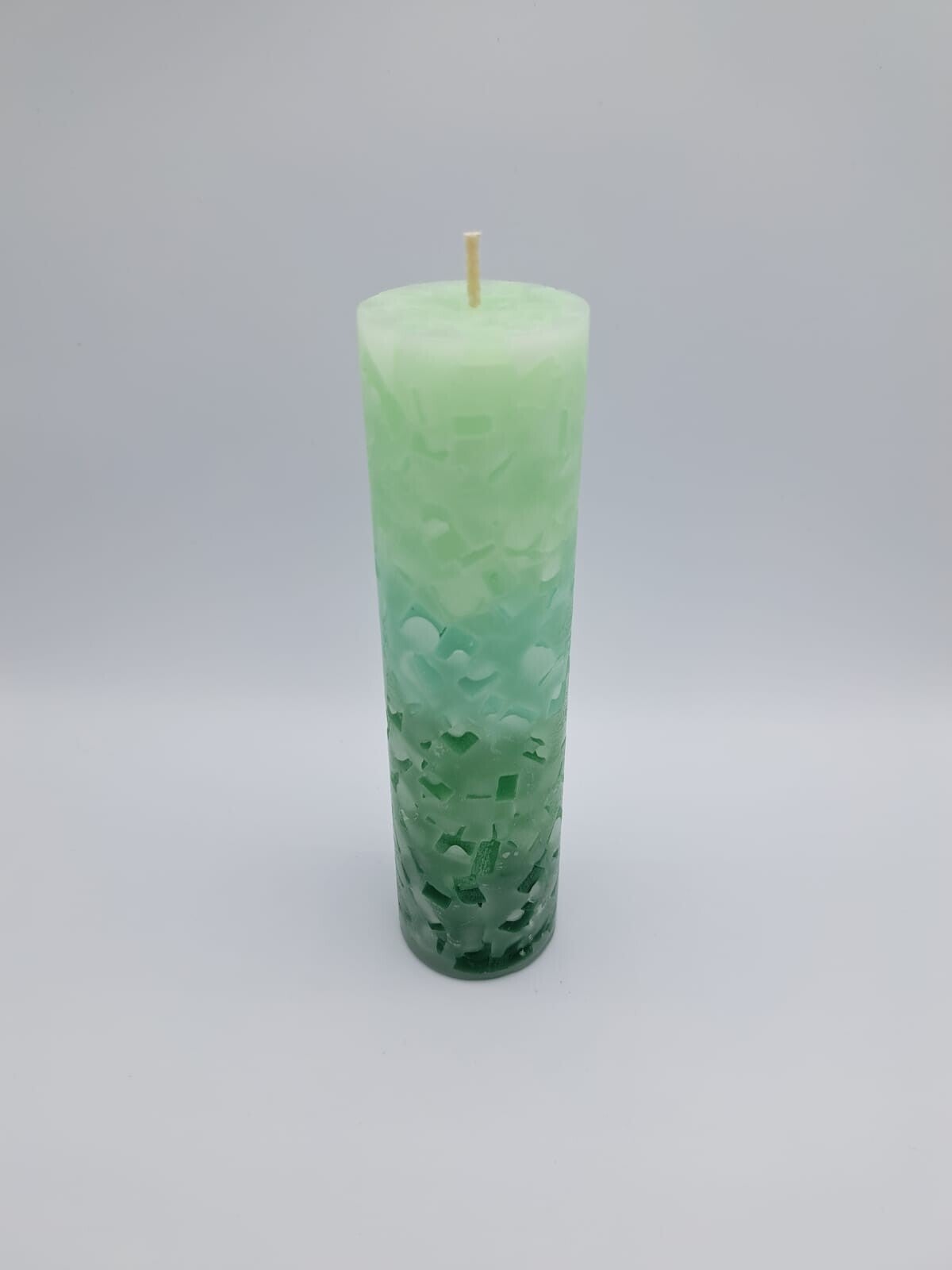 Mittelgrosse Kerze grün