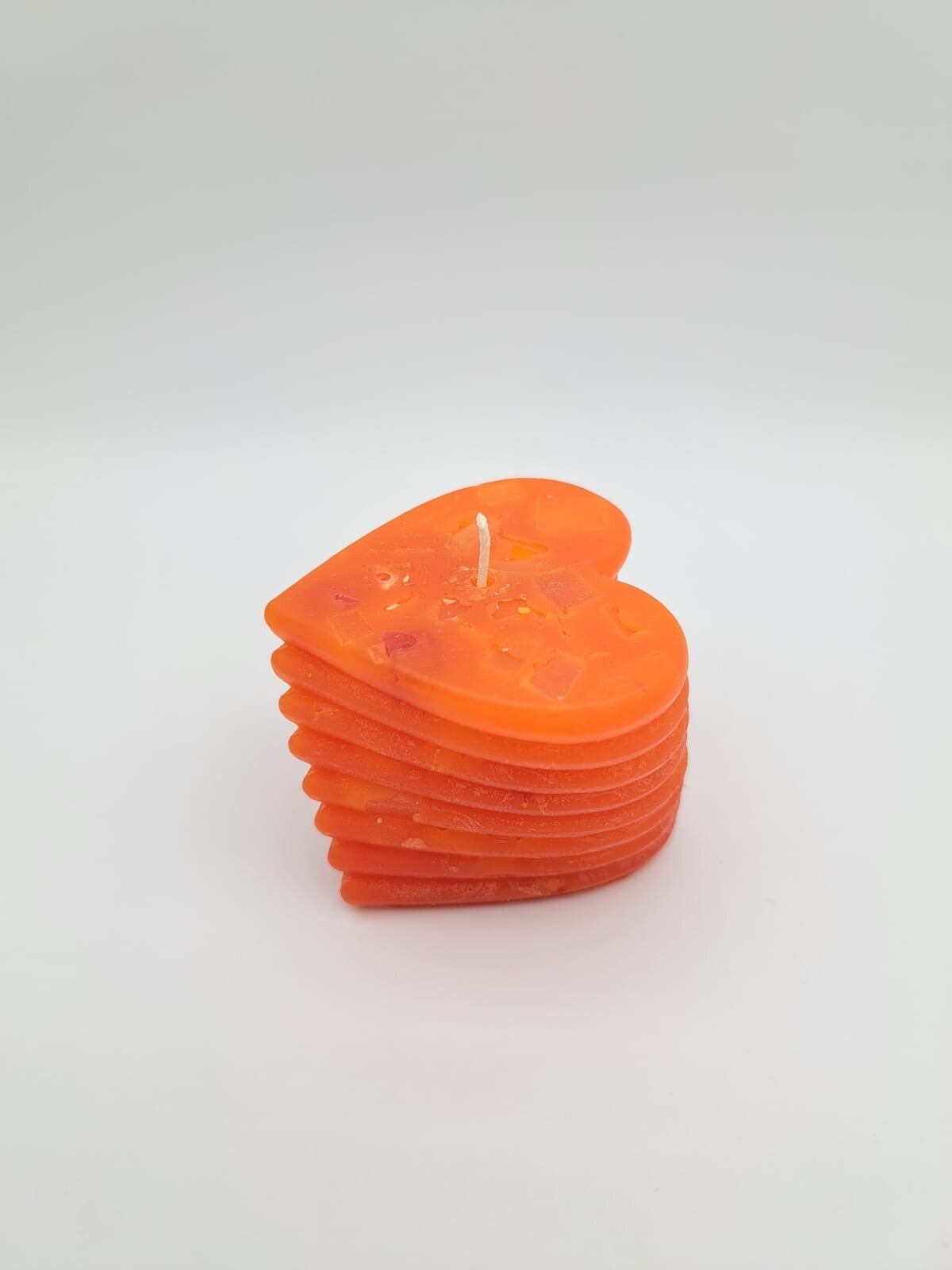 Kleines Herz rot/orange