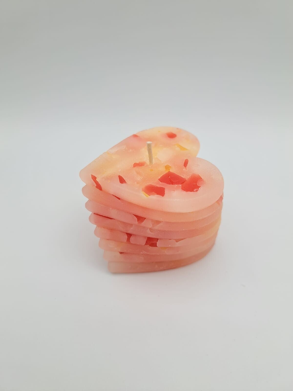 Kleines Herz rosa/rot