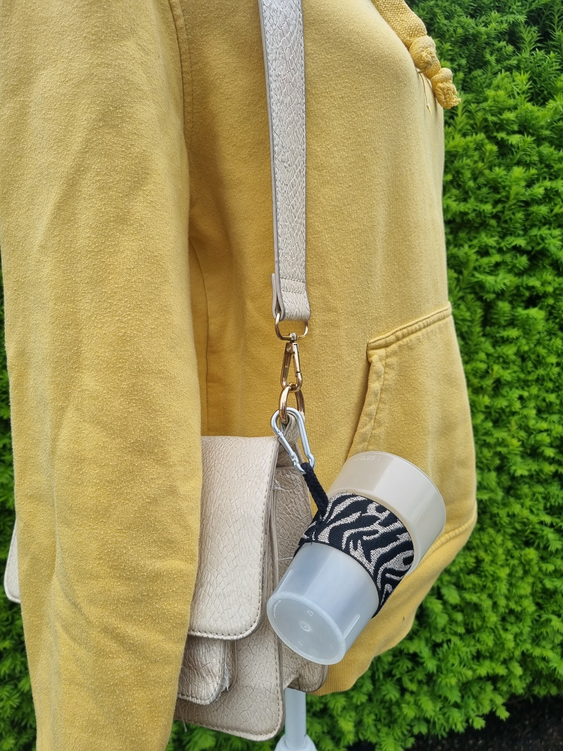 Bekerhouder - Zebra goud