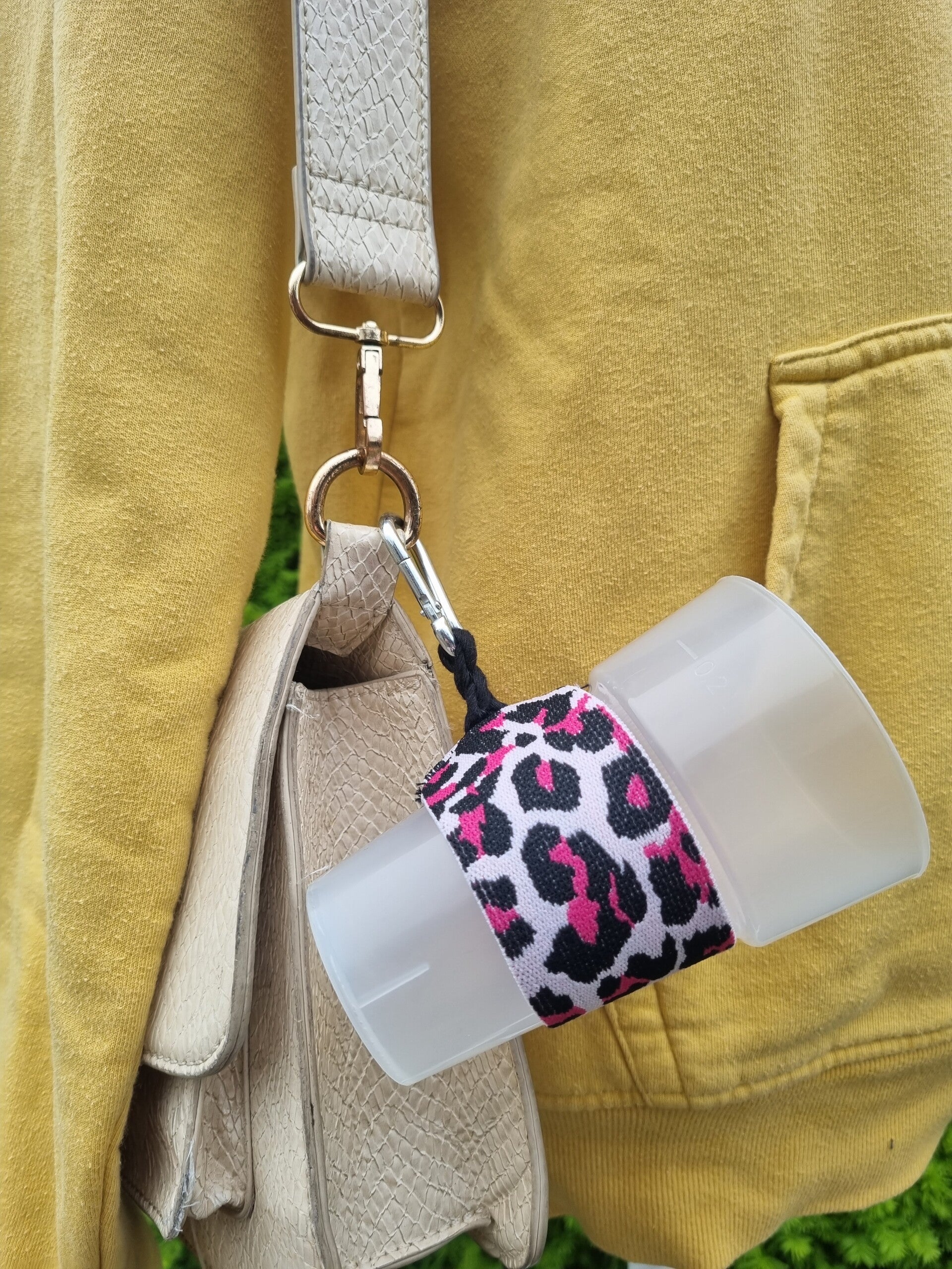 Bekerhouder - Panter roze