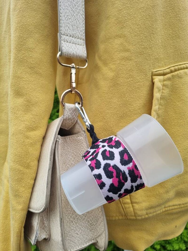 Bekerhouder - Panter roze