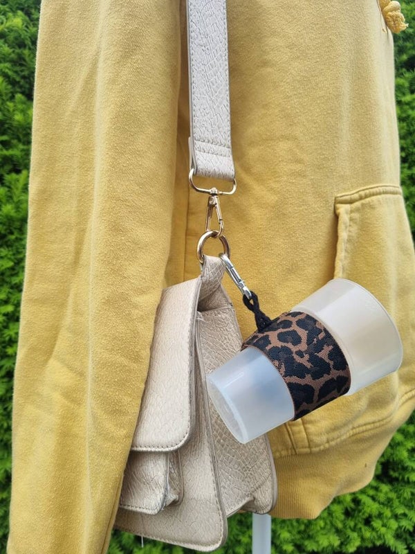 Bekerhouder - Panter bruin