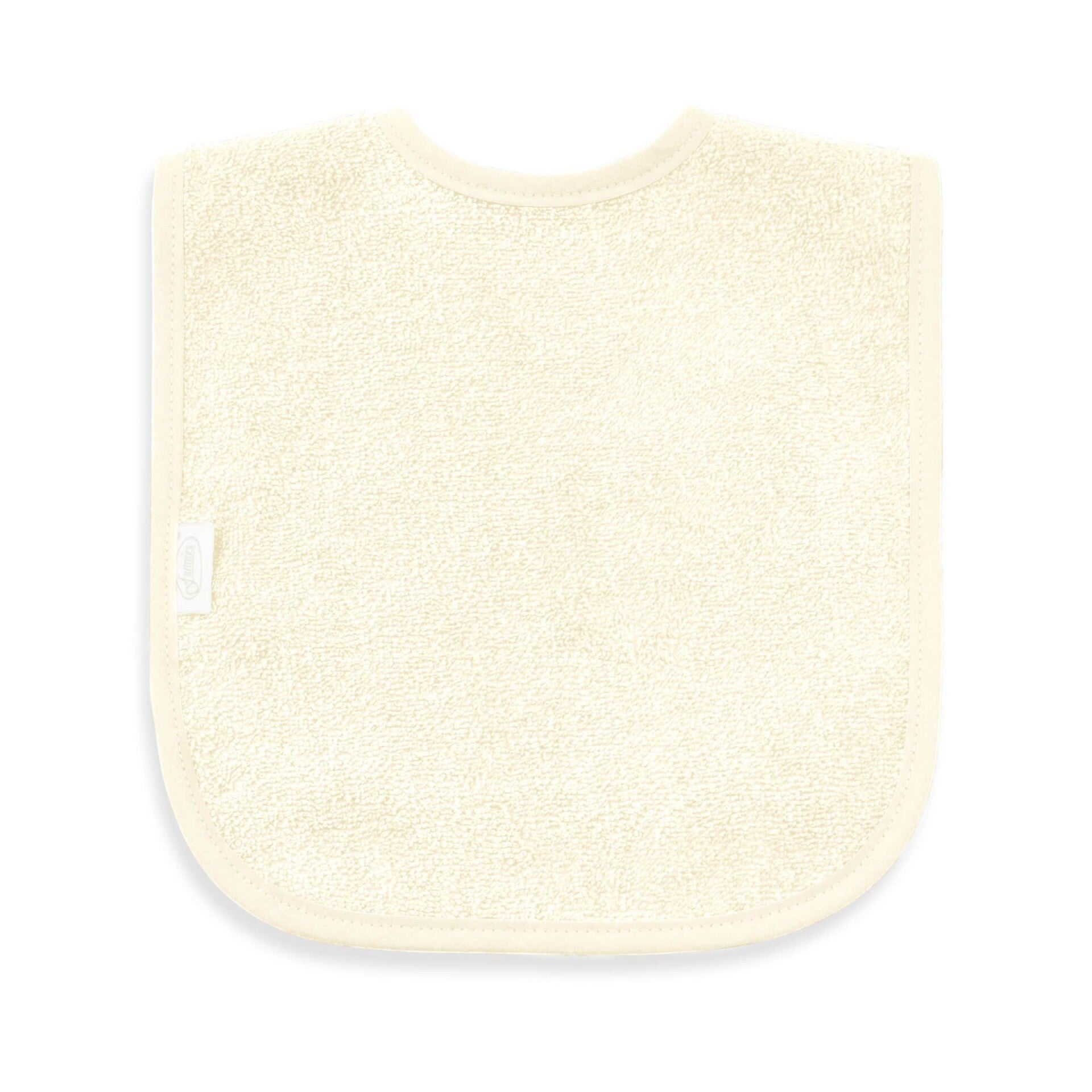 Slabbertje met naam - ecru