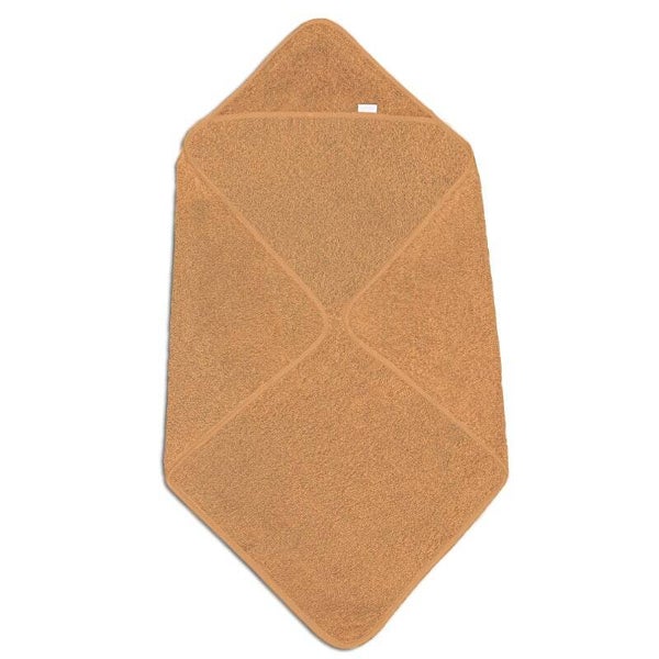 Badcape met naam - zand