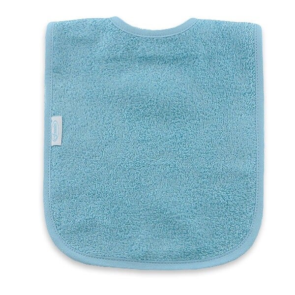 Slabbertje met naam - blauw