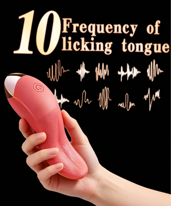 10-Mode Tongue Licking Vibrator