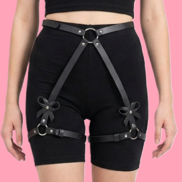 Gorgeous Belt / Harness With Bows ONE SIZE 8-16