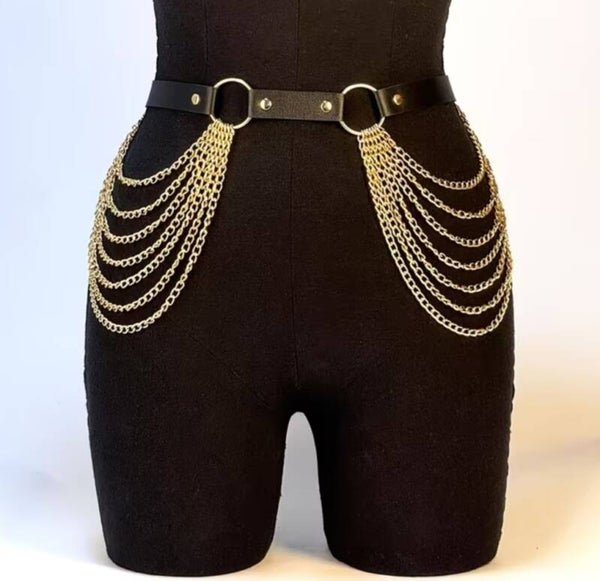 Gorgeous Gold Chain Belt