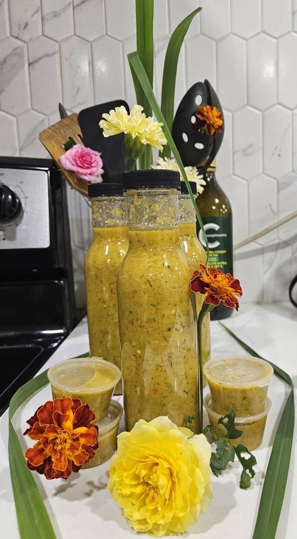 Lemon grass Mango hot sauce