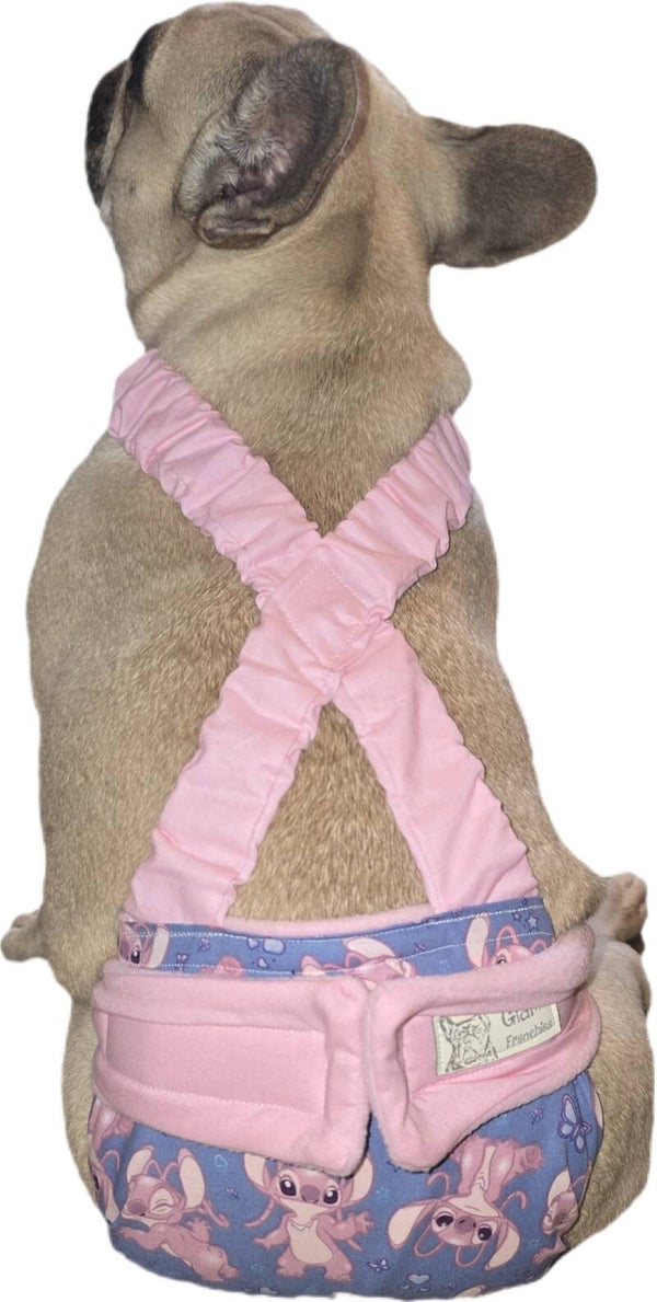 Läufigkeitshose mit dehnbaren Trägern Stitch