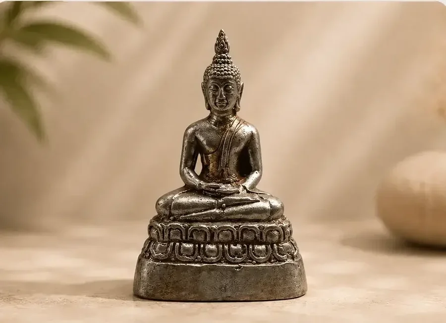 Donderdag Dagboeddha Pang Samadhi met de handen in de schoot