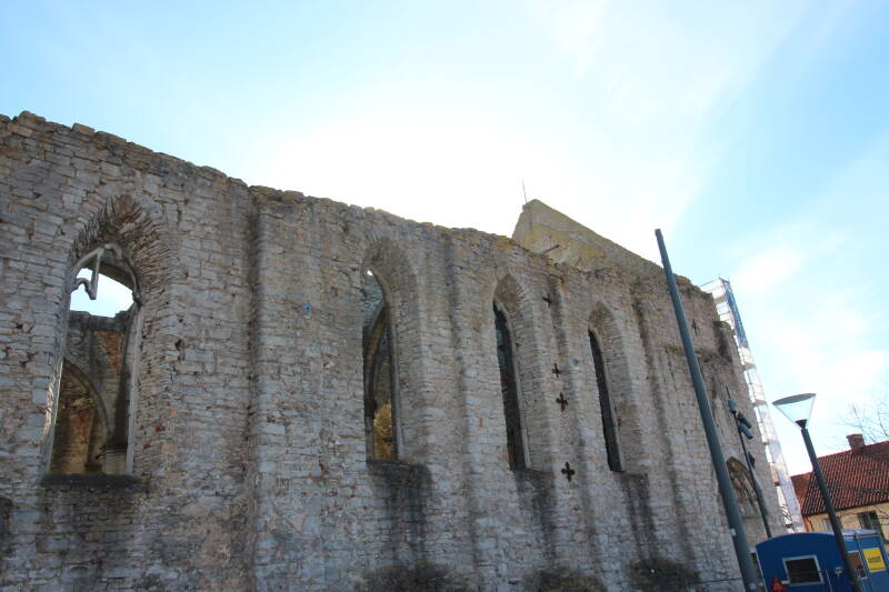 Ruine der St. Katharinen-Kirche