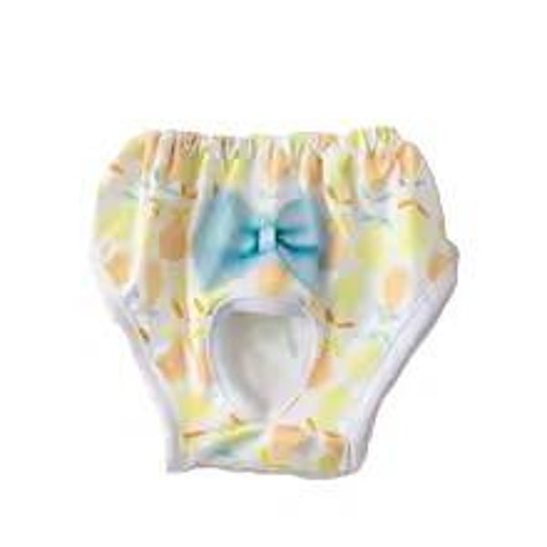 Braguita Amarilla con lazo azul