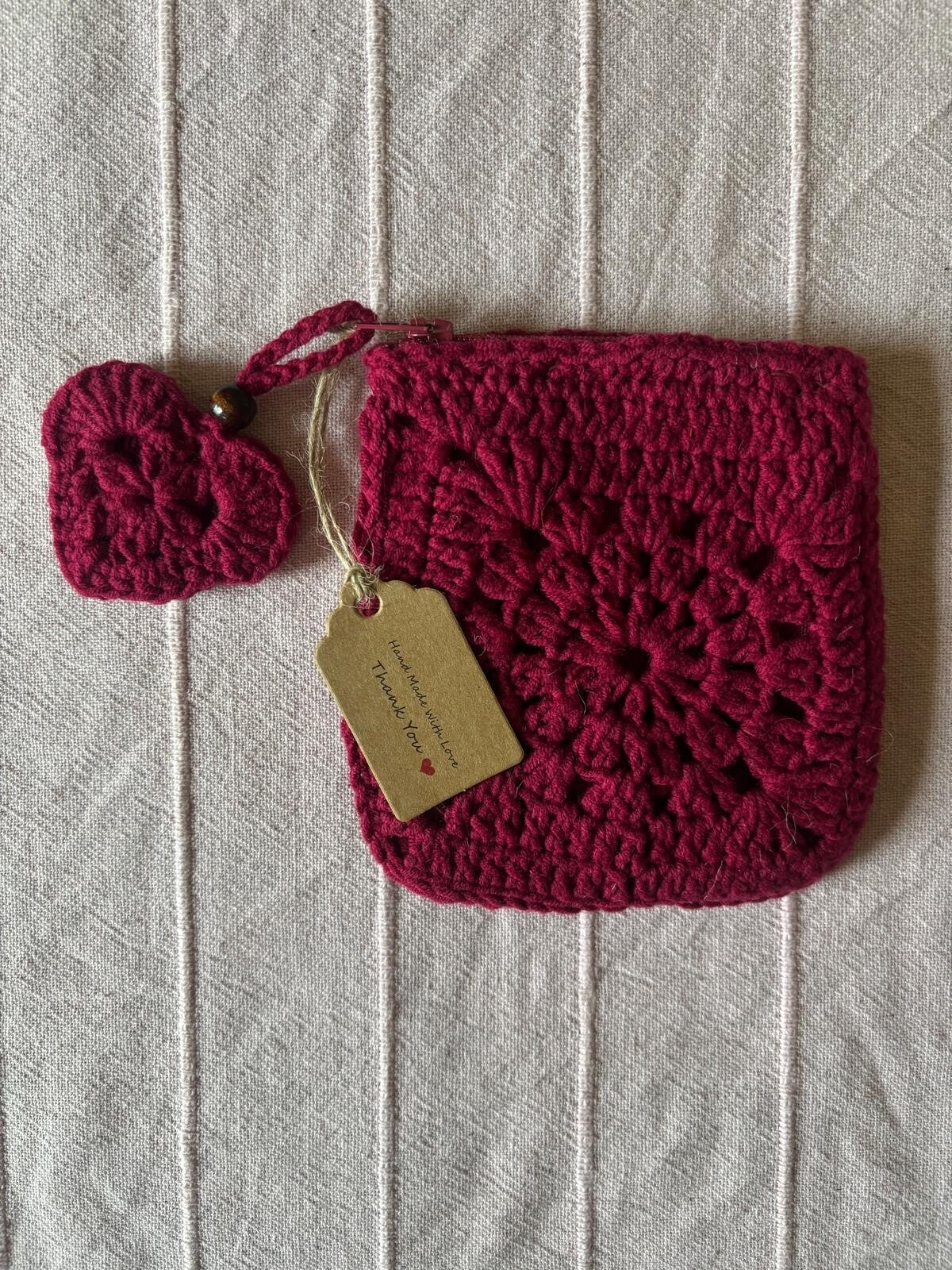 Monedero TIBISAY rojo vino