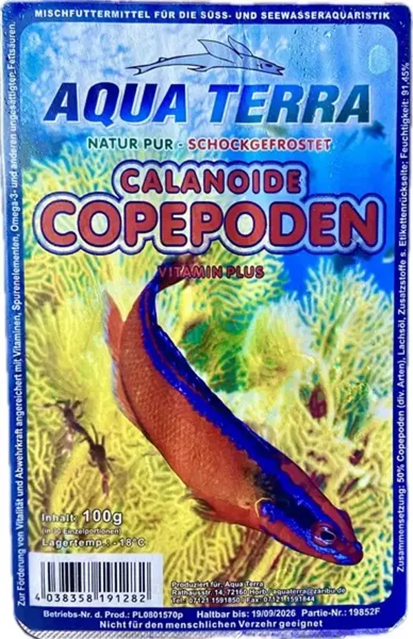 Frostfutter Copepoden 100g Blister