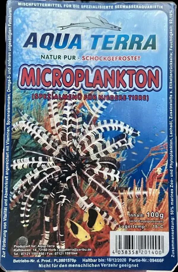 Frostfutter Mikroplankton 100g Blister
